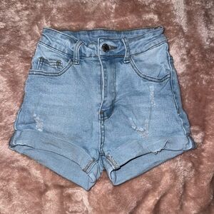 Denim High-Waisted Women Shorts
